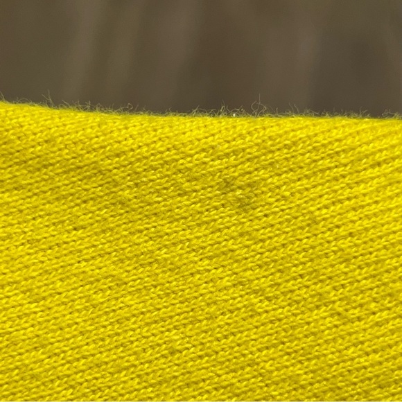 Vintage Champion Embroidered Pullover Sweatshirt-Yellow-Unisex S-Vtg-80s-90s-Y2K - Picture 8 of 10